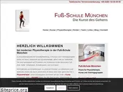 Sites similar to fussschule.com