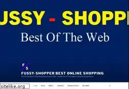 Sites similar to fussy-shopper.com