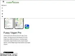 Sites similar to fussyvegan.com.au
