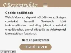 Sites similar to fuszeraruhaz.hu