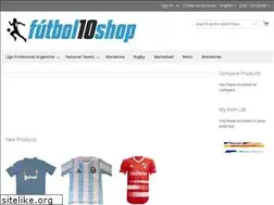 Sites similar to futbol10shop.com