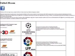 Sites similar to futbol3d.com