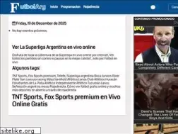 Sites similar to futbolarg.tv