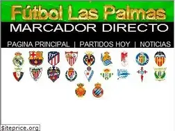 Sites similar to futbolaspalmas.com