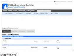 Sites similar to futbolenvivobolivia.com