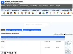 Sites similar to futbolenvivopanama.com