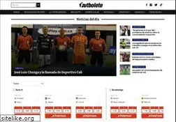 Sites similar to futbolete.com