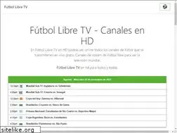 Sites similar to futbollibrehd.com