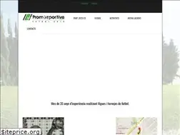 Sites similar to futbolsalapromosportive.com