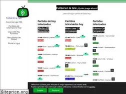 Sites similar to futboltvpartidosdehoy.com