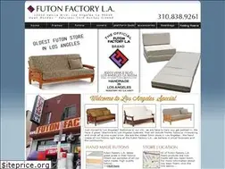 Sites similar to futonfactoryla.com