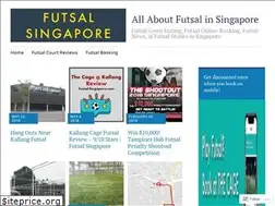 Sites similar to futsalpitchsingapore.wordpress.com