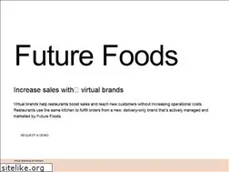 Sites similar to futurefoods.io