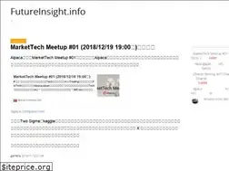 Sites similar to futureinsight.info