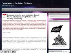 Sites similar to futureislam.wordpress.com