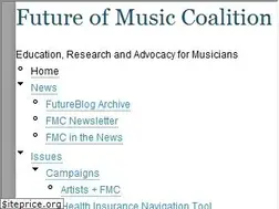 Sites similar to futureofmusic.org