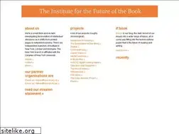 Sites similar to futureofthebook.org