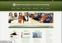 Sites similar to fuuast.edu.pk