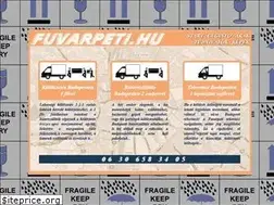 Sites similar to fuvarpeti.hu