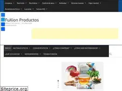 Sites similar to fuxionproductos.com