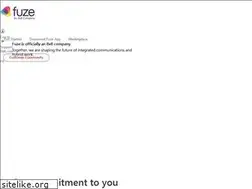 Sites similar to fuze.com