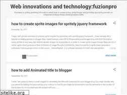 Sites similar to fuzionpro.blogspot.com
