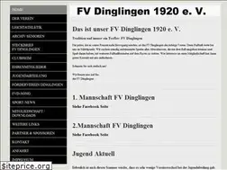 Sites similar to fv-dinglingen1920.de