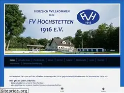 Sites similar to fv-hochstetten.de