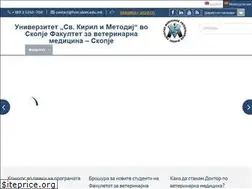 Sites similar to fvm.ukim.edu.mk