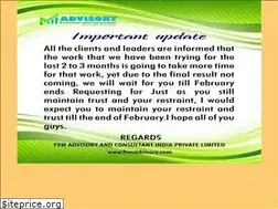 Sites similar to fvmadvisory.com