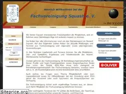 Sites similar to fvsquash.de