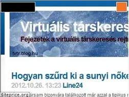 Sites similar to fvtr.blog.hu
