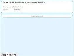 Sites similar to fw.ax