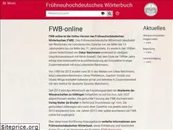 Sites similar to fwb-online.de
