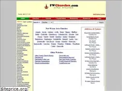 Sites similar to fwchurches.com