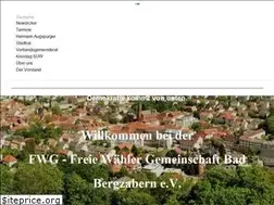 Sites similar to fwg-bza.de