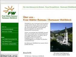 Sites similar to fwg-ramsau.de