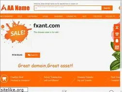 Sites similar to fxant.com