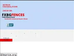 Sites similar to fxbgfences.com