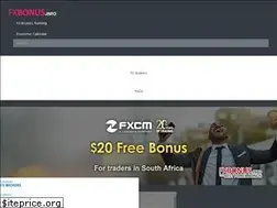 Sites similar to fxbonus.info