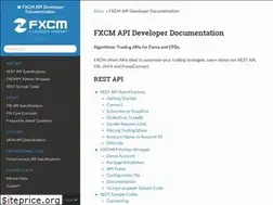 Sites similar to fxcm-api.readthedocs.io
