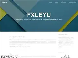 Sites similar to fxleyu.github.io