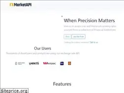 Sites similar to fxmarketapi.com