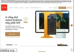 Sites similar to fxpro.hu