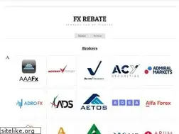 Sites similar to fxrebate.net