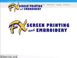 Sites similar to fxscreenprinting.com