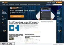 Sites similar to fxstreet.de.com