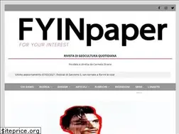 Sites similar to fyinpaper.com