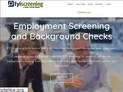 Sites similar to fyiscreening.com