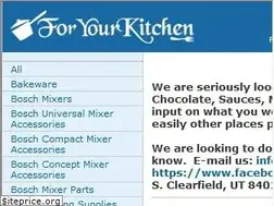 Sites similar to fykitchen.com
